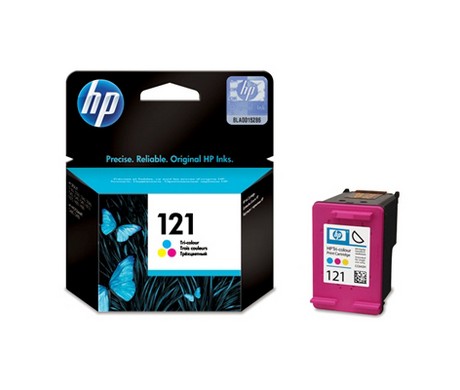 HP 121 Tri-Colour Ink Cartridge | Hewlett Packard Toner Cartridges Genuine