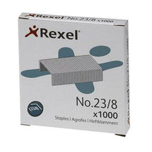 Rexel 23-8 Staples 1000's(40 Sheet Capacity)