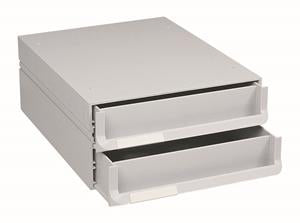 Bantex Texo 2 Drawer 263mmx333mmx128mm