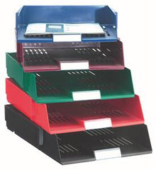 Bantex Letter Tray Blue