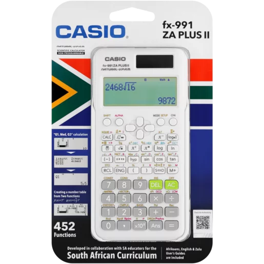 CASIO FX-991ZA-PLUS ll WHITE SCIENTIFIC CALCULATOR | Calculators