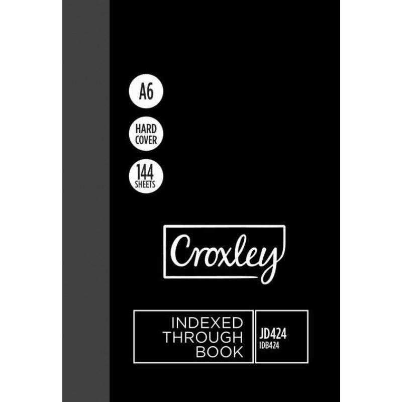 Croxley JD424 A6 Index Book 144PG | Index Books