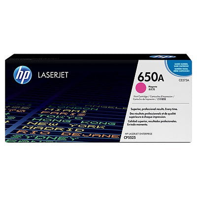 HP 650A Magenta Toner Cartridge | Hewlett Packard Toner Cartridges Genuine