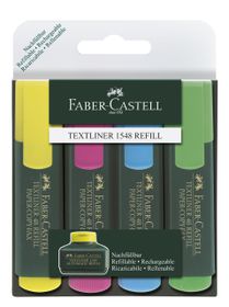 Faber Castell Textliner Wallet 4 | Highlighters