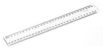 Rulers 30cm clear