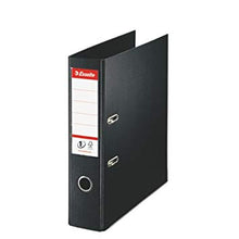 Esselte A4 Lever Arch P/P 70mm Black | Files - Lever Arch Polyprop