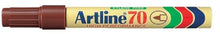 Artline EK70 Marker Brown Bullet