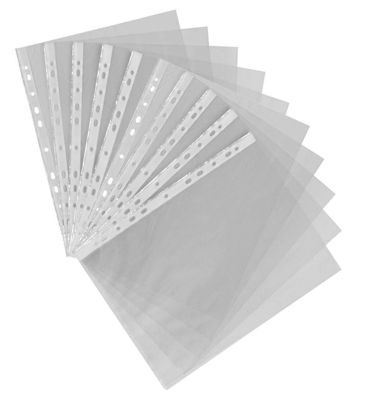 DONAU MULTIPUNCH POCKETS A4 50mic 10`S | Filing Sleeves and Pockets