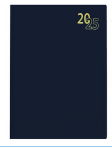 A4 PAD STD DIARY BLUE 2025 | Diaries - Regency