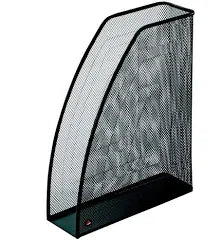 ALBA MESH MAGAZINE HOLDER BLACK | Magazine Filing Boxes