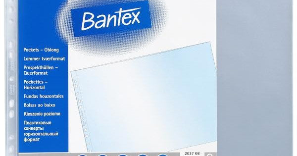 Bantex A3 Pocket Polyprop Horizontal 10 Pack | Flip Files