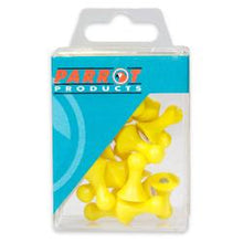 MAGNETS MAP PINS (25/BOX) YELLOW 16mm | Magnets