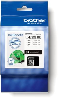 BROTHER BLACK LC472XL HIGH YIELD INK CARTRIDGE MFC J3540DW/ MFC J394 | Brother Ink Cartridges Genuine