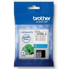 BROTHER CYAN LC472XL HIGH YIELD INK CARTRIDGE MFC J3540DW/ MFC J3940 | Brother Ink Cartridges Genuine