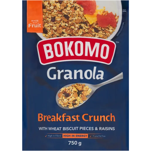 Bokomo Crunch Crispy Granola 900g | Biscuits