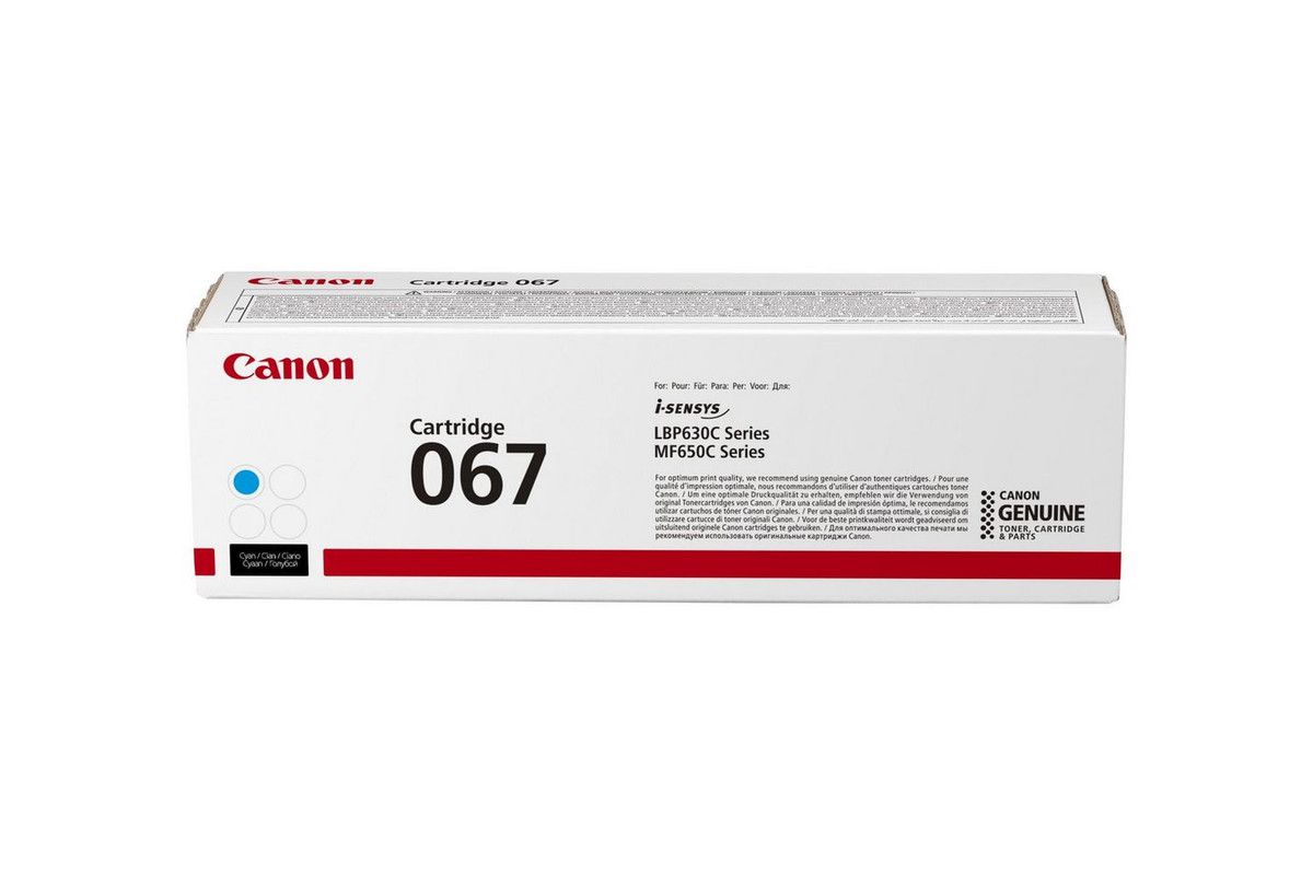 CANON CRG 067 CYAN TONER LBP631CW - YIELD 1250