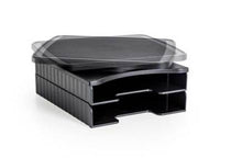 Monitor Riser 360 Degree Swivel Base - Paper trays included | Ergonomics