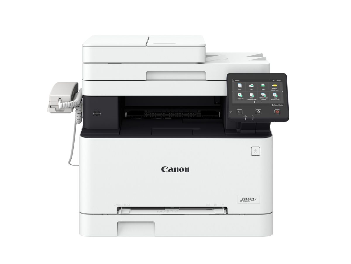 Canon Printer MF657CDW 4 in 1 Print / Copy/ Scan/Fax, 21 ppm A4, 1200 x 1200 dpi