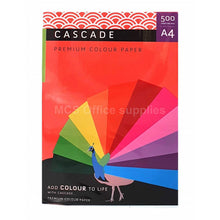 Cascade Deep Red Paper A4 80gsm | Coloured Paper