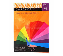 Cascade Deep Saffron Paper A4 80gsm | Copier Paper Colours