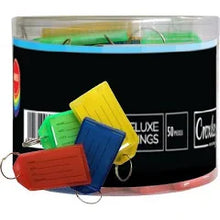 CROXLEY DELUXE KEY RING TUB 50 | Keytags