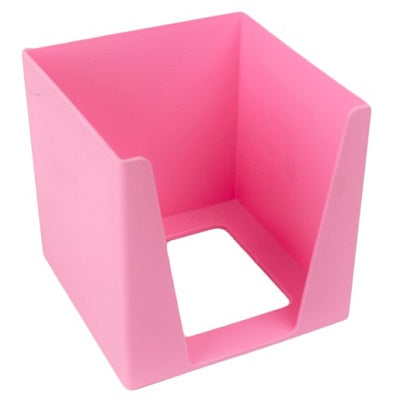 Cube Holder 4x4x4 Pink | Desk Cubes and Refills