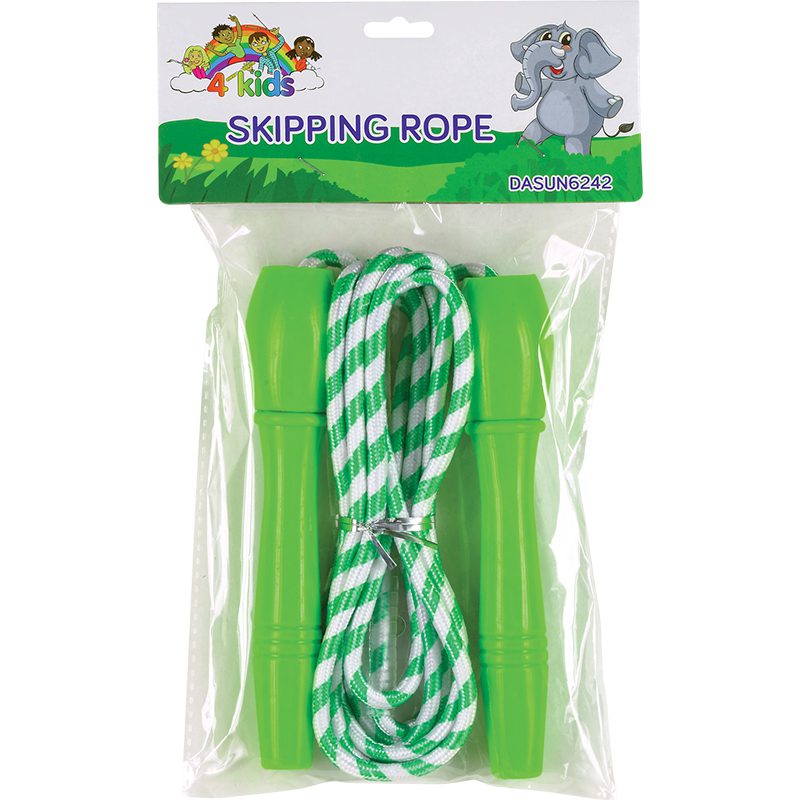TREFOIL SKIPPING ROPE PLASTIC HANDLE | SCHOOL STATIONERY