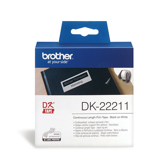 Brother White Thermal Paper Tape 29mm Wide Continuous | Address Labels