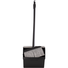 Black Dustpan & Broom Set 2 Piece | Cleaning Materials