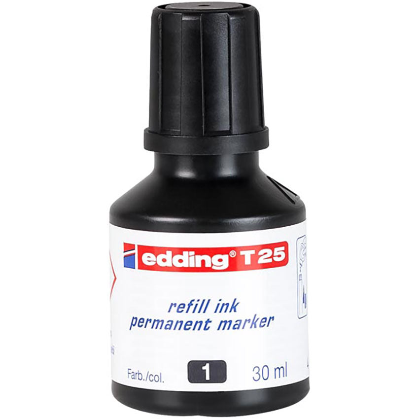 MARKER REFILL PERM INK ET25 30ML BLACK | Permanent Marking Pens
