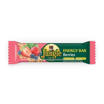 Jungle Energy Bar Berries 40g | Sugar and Sweeteners