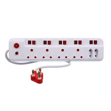 6 Way Surge Multiplug with Illuminated Switches