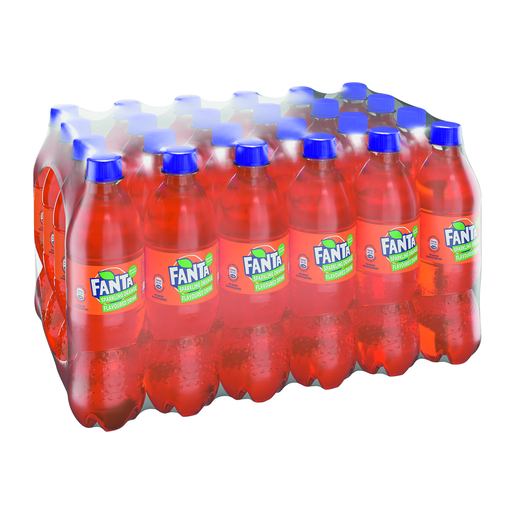 Fanta Orange 24x440ml Bottle | Juices & Soft Drinks