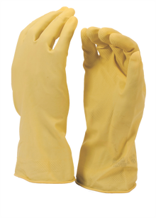 GLOVE HOUSEHOLD G12Y YELLOW M | Cleaning Materials