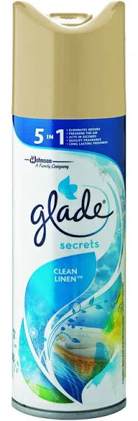 Glade Air Freshener Linen 180ml | Cleaning Materials
