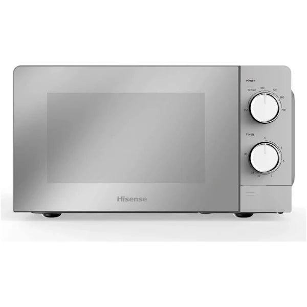 Hisense 20l Silver microwave oven 700w 5 setting push button | Microwave Ovens