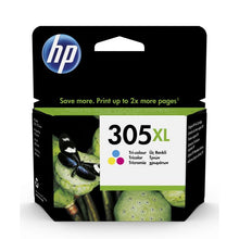 HP #305XL TRI-COLOUR ORIGINAL INK CARTRIDGE FOR HP DESKJET 2320/2710/2720/4120 (YIELD 240 PAGES) | Hewlett Packard Inkjet Cartridges Genuine
