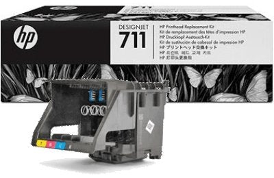 HP 711 DESIGNJET PRINTHEAD REPLACEMENT KIT | Hewlett Packard Inkjet Cartridges Genuine