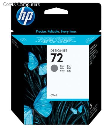 HP 72 69ML GREY INK CARTRIDGE FOR USE IN SELECTED HP PRINTERS. | Hewlett Packard Inkjet Cartridges Genuine