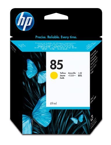 HP  85 YELLOW INK CARTRIDGE FOR DESIGNJET 3090 SERIES (69ML) | Hewlett Packard Inkjet Cartridges Genuine