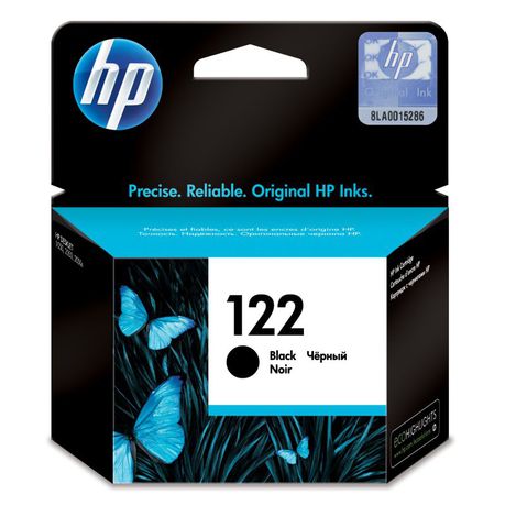 HP 122 BLACK INK CARTRIDGE FOR DESKJET 1000 J110 SERIES (190 PAGE YIELD)