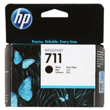 HP 711 BLACK INK CARTRIDGE FOR DESIGNJET T120 SERIES (80ML) | Hewlett Packard Inkjet Cartridges Genuine