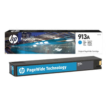 HP 913A CYAN ORIGINAL PAGEWIDE CARTRIDGE  FOR HP PAGEWIDE PRO 352dn/377dn (3000 PAGE YIELD) | Hewlett Packard Inkjet Cartridges Genuine