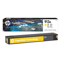 HP 913A YELLOW ORIGINAL PAGEWIDE CARTRIDGE  FOR HP PAGEWIDE PRO 352dn/377dn (3000 PAGE YIELD) | Hewlett Packard Inkjet Cartridges Genuine