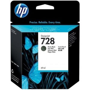 HP 728 MATTE BLACK INK CARTRIDGE FOR T7 830 ( 69ML ) | Hewlett Packard Inkjet Cartridges Genuine