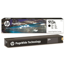 HP 913A BLACK ORIGINAL PAGEWIDE CARTRIDGE | Hewlett Packard Toner Cartridges Genuine