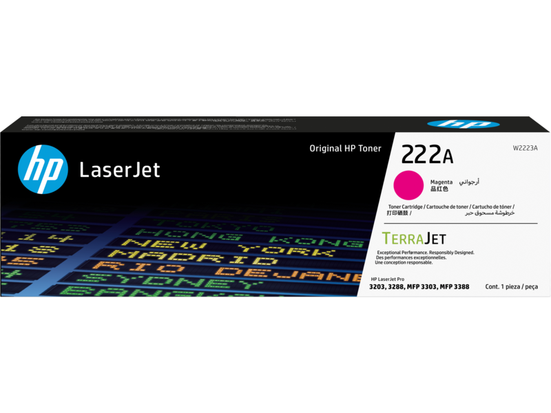 HP 222a Original Magenta Laserjet Toner Cartridge | Hewlett Packard Toner Cartridges Genuine