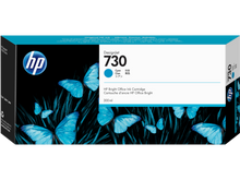 HP 730 CYAN INKJET CARTRIDGE 300ML FOR DJ T1700 T1700DR | Hewlett Packard Inkjet Cartridges Genuine