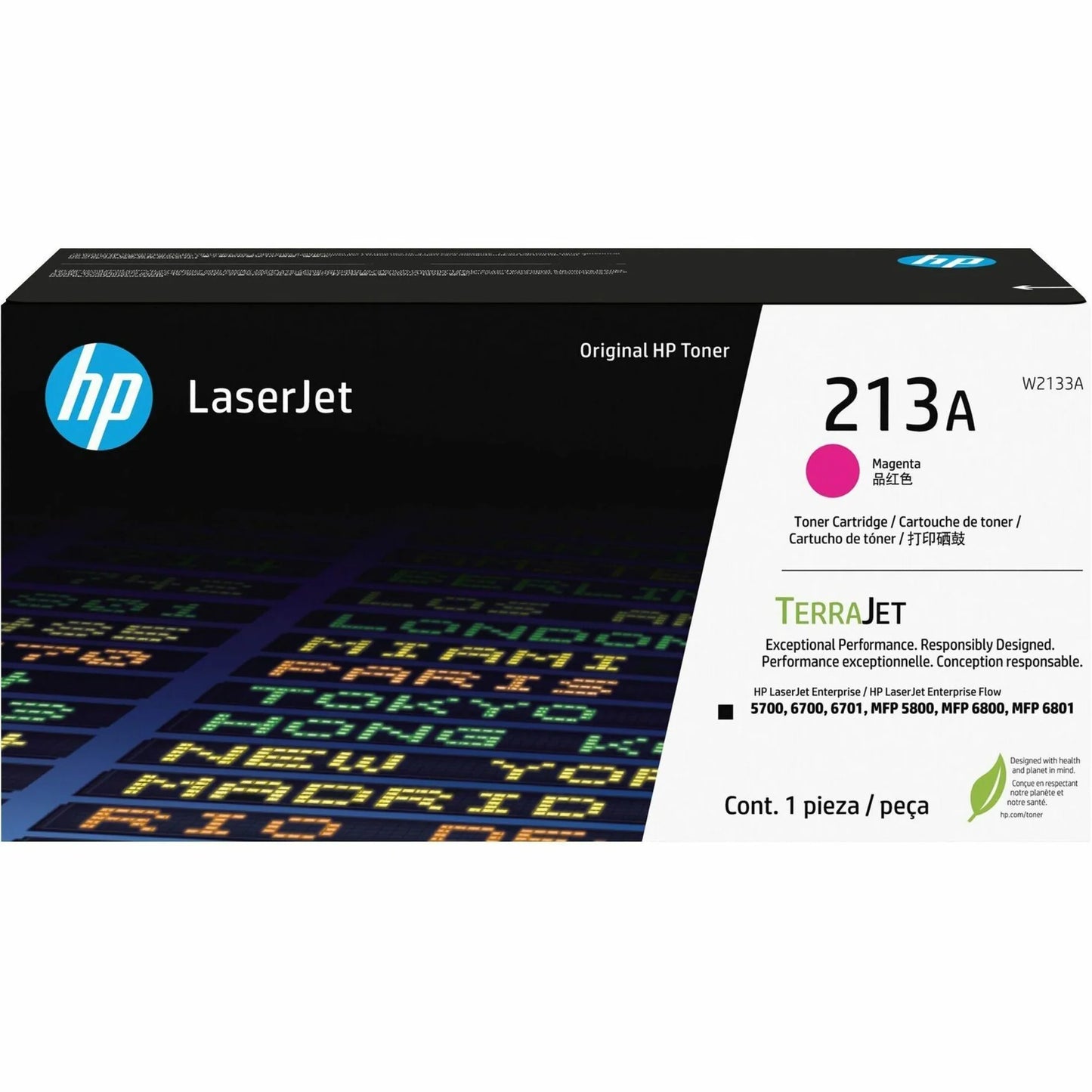 HP 213A Original Magenta LaserJet Toner Cartridge | Hewlett Packard Toner Cartridges Genuine