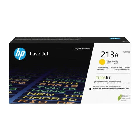 HP 213A Original Yellow LaserJet Toner Cartridge | Hewlett Packard Toner Cartridges Genuine